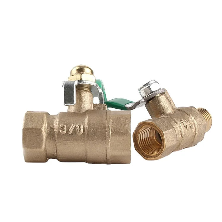 BSP Female Thread 3 Way Tee Type Brass Pipe Fitting Adapter Coupler Connector