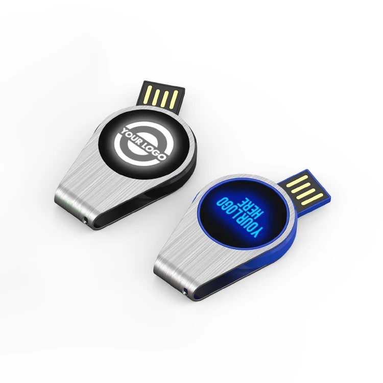 The New Listing circle cle usb custom thumb tv stick led usb flash drive oem pendrive 16g 32gb 64gb wholesale branded usb sticks