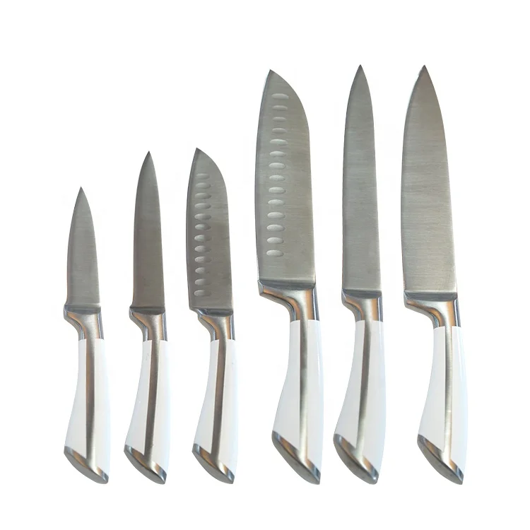 
Professional 6 Pieces Stainless Steel Chef Knife Kitchen Set 
