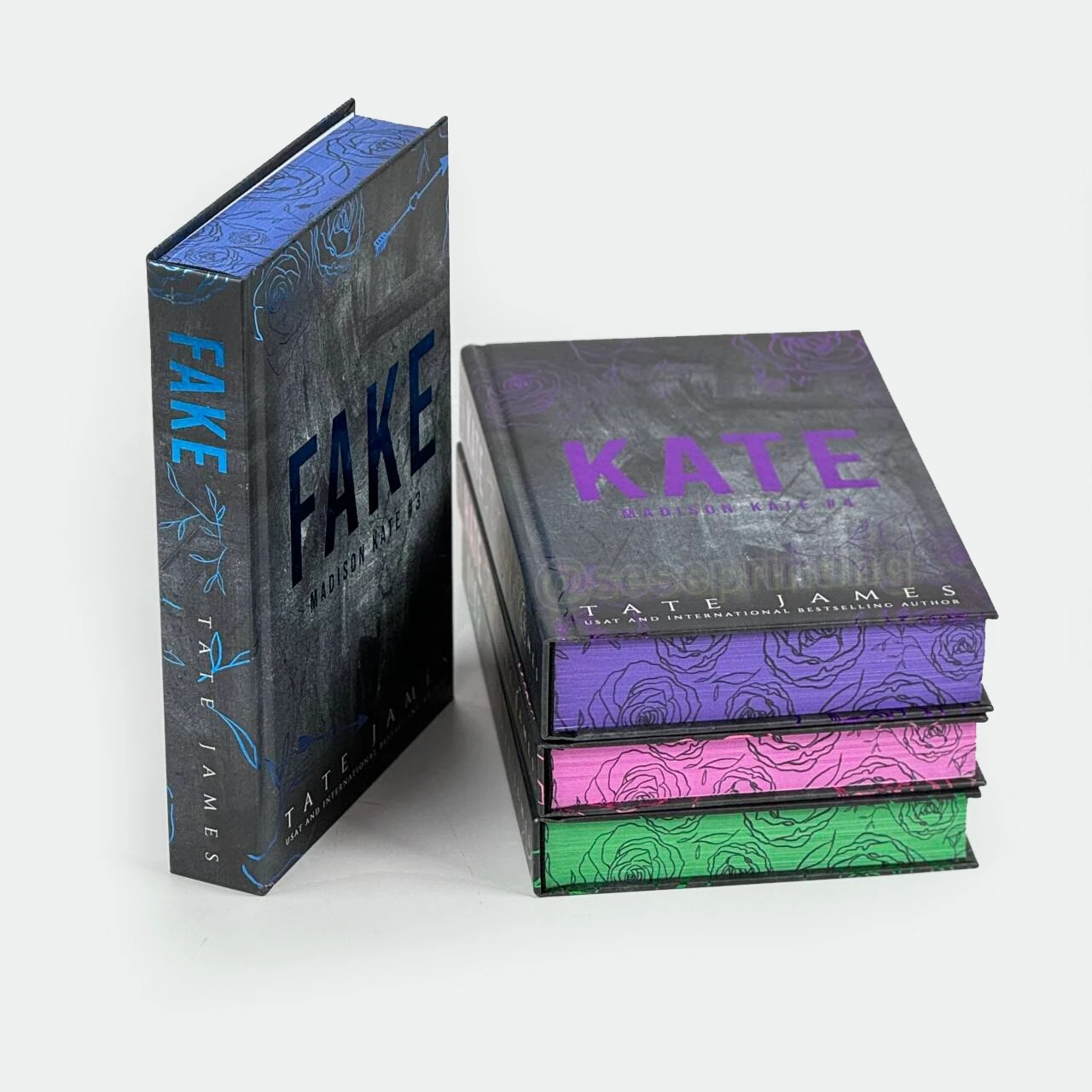 Твердая Обложка цветная печать книг в твердом переплете новинка с распыленными краями на заказ