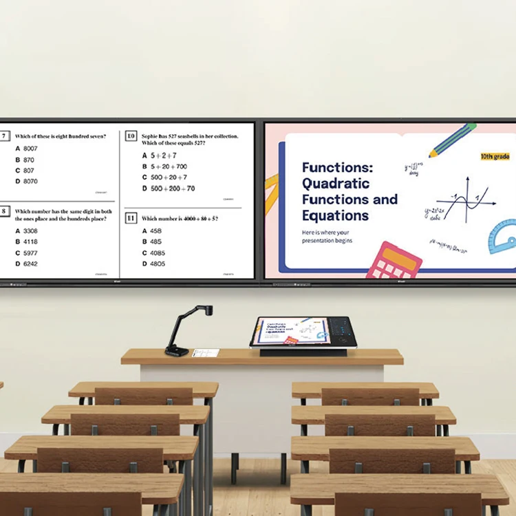Smart Unified Device Control 3x2 AV Matrix Switch Computer Desktop Digital Speaking Platform for Classroom