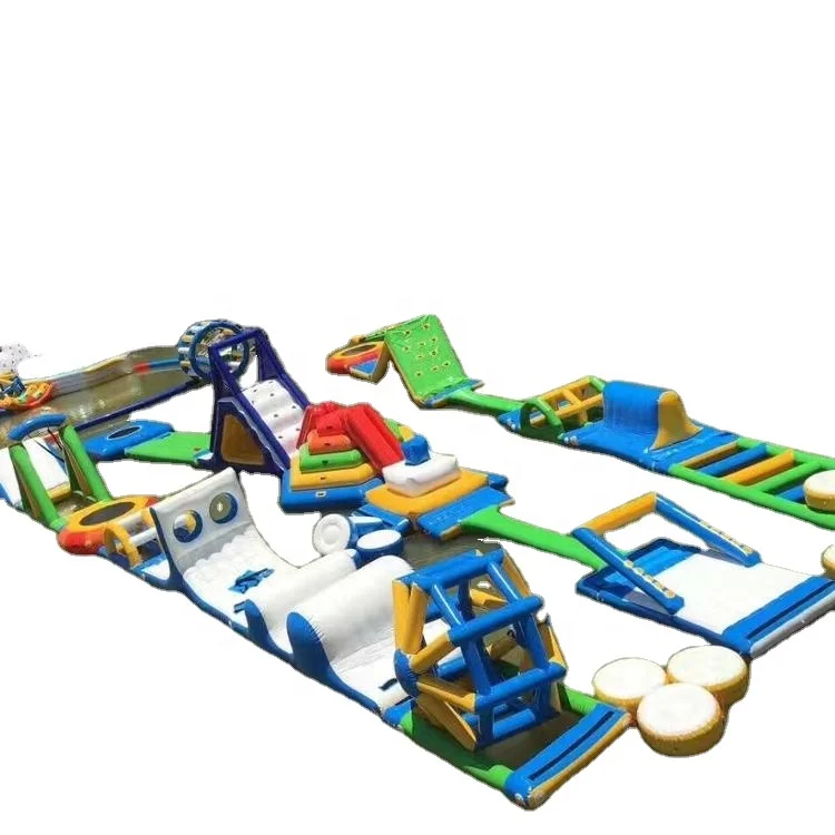 WINSUN Amazing Splash Inflatable  Water Park Toys,inflatable Float Challenge 5k Obstacle Course,inflatable Water Equipments