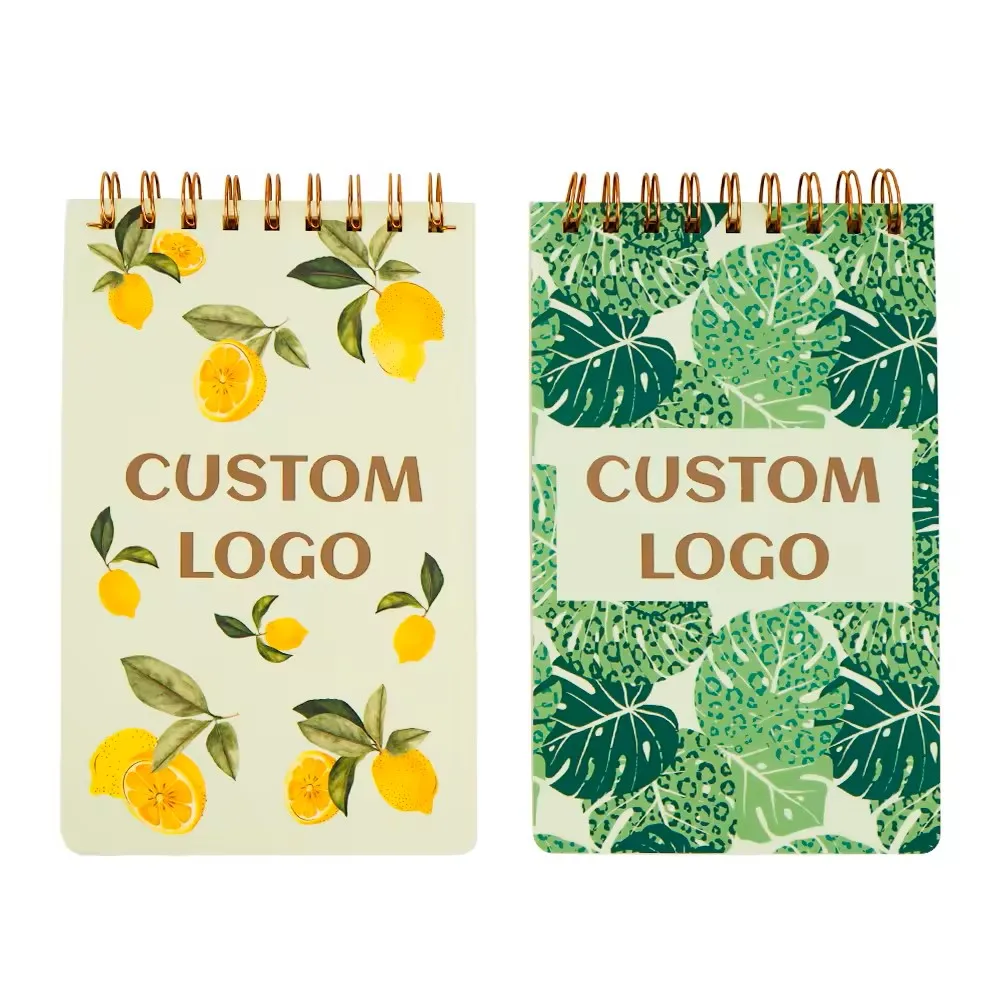Factory Customized Notepad High Quality Interior Line Page A6 Format Note Book Diary Journal Agenda Spiral Notebook