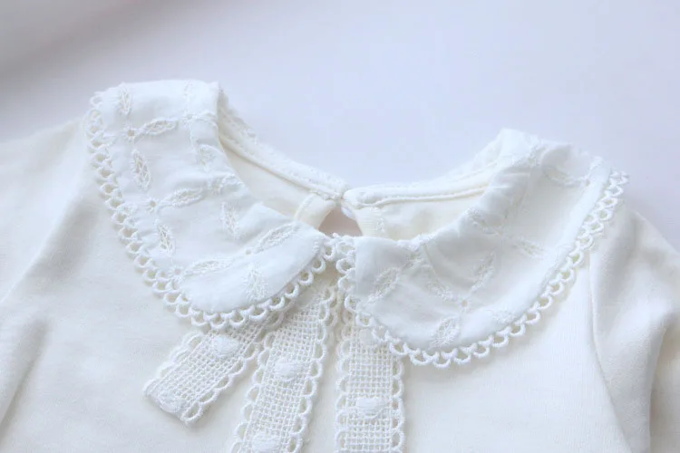 
Autumn and Winter baby girl cotton T-shirt baby colla Korean Long Sleeve girl kids top 