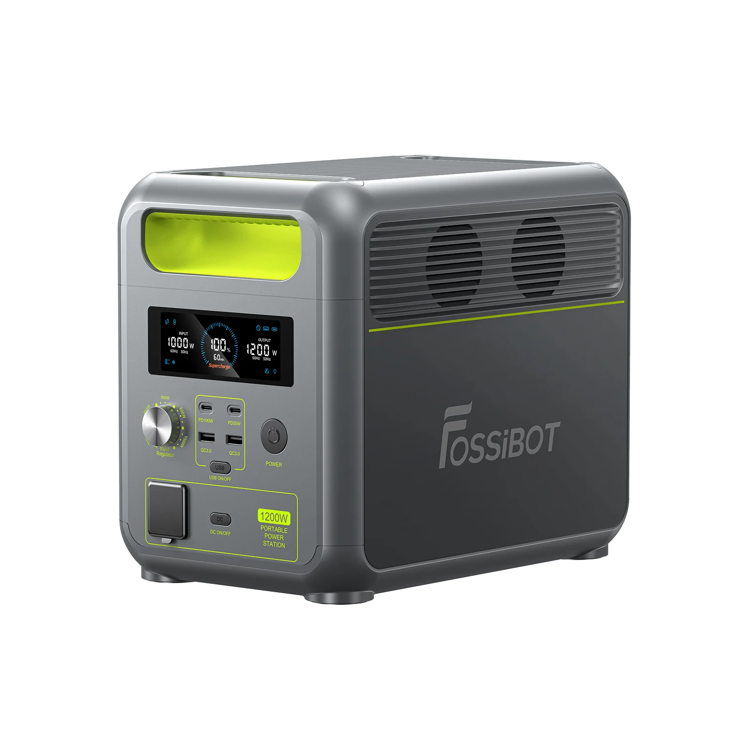 2024  FOSSiBOT F1200 portable power station camping 1,200W 1,024Wh