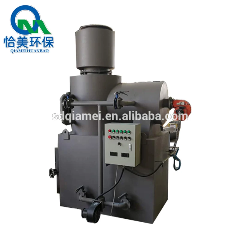 hospital rubbish Incinerator / medical Waste Burning Machine for sale