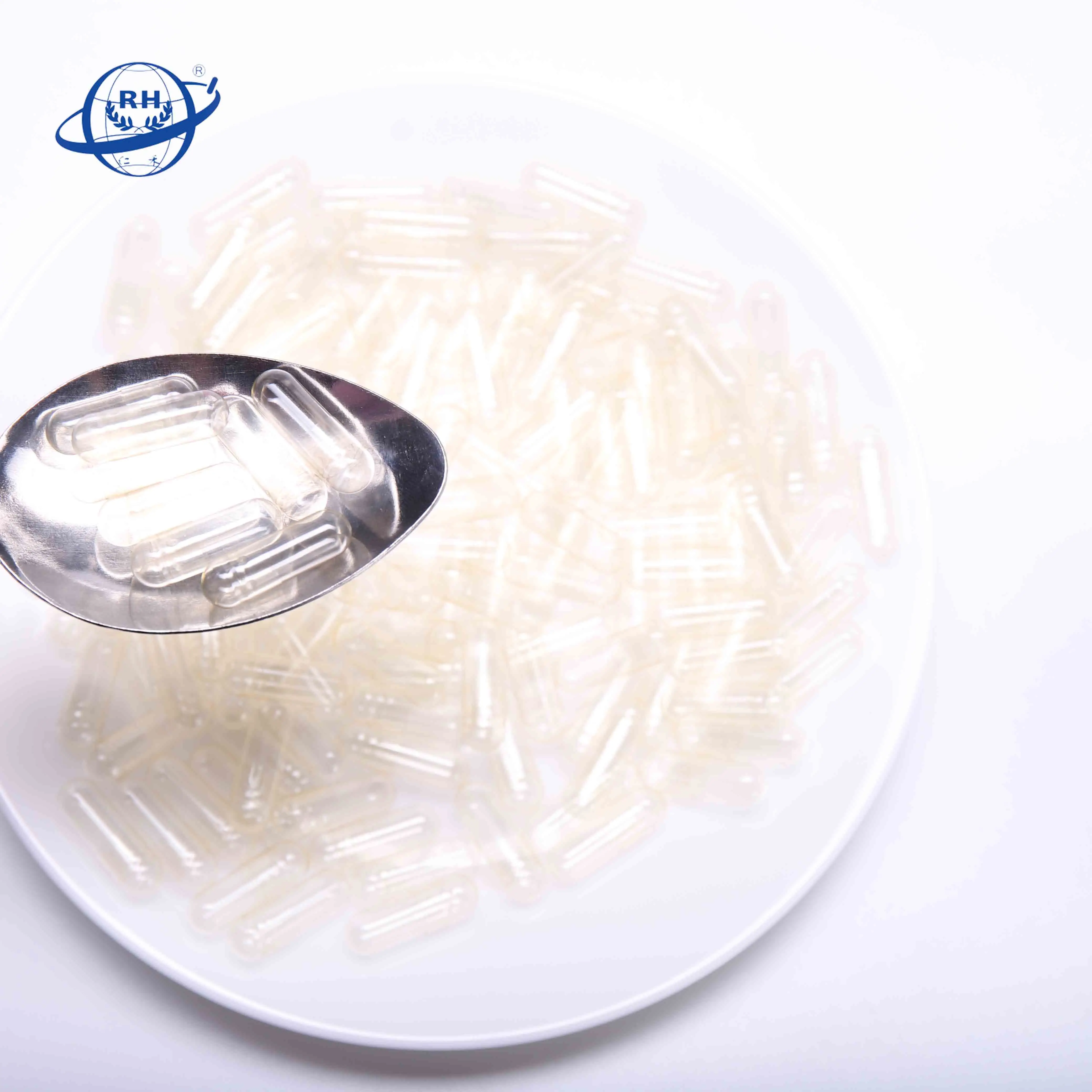 Size 0 1 2 3 4 Empty Clear Gelatin Capsules For filling (1600744022532)