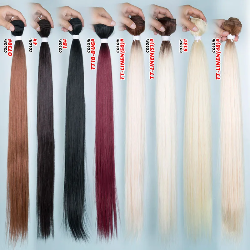 Пучки из синтетических волос