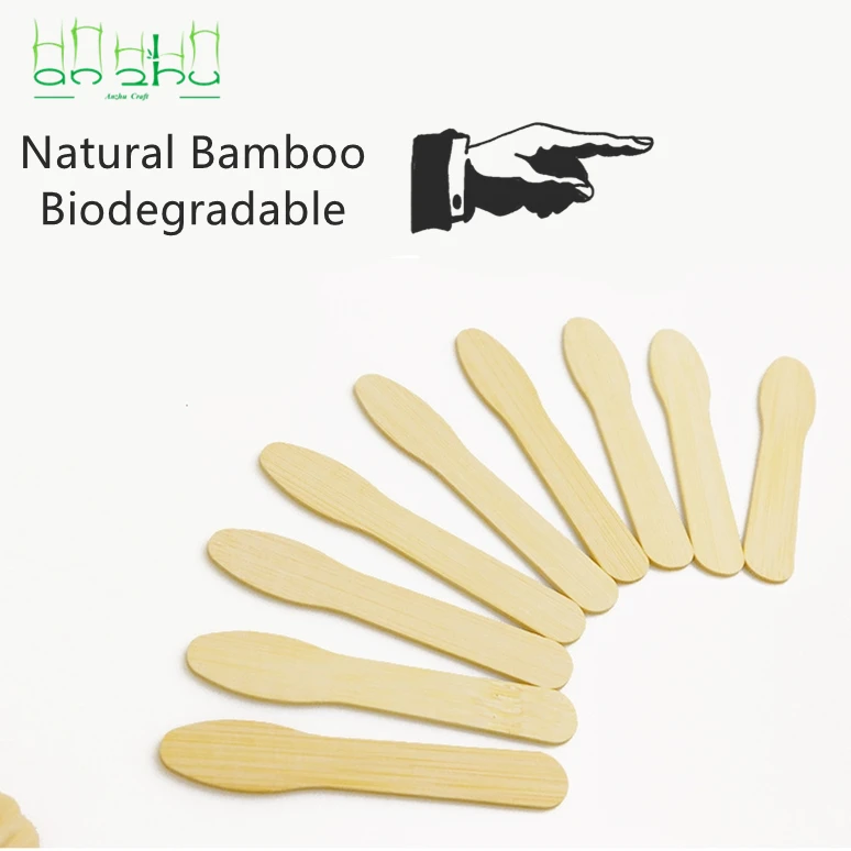 High quality biodegradable colored wood bamboo ice cream stick