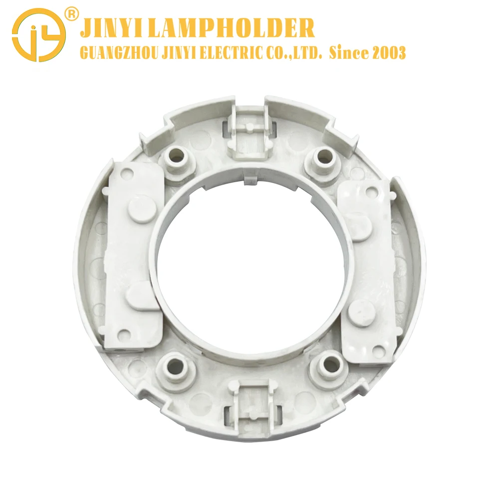 hot sale GX53 fluorescent lamp holder white LED UV plastic lamp holders & lamp bases