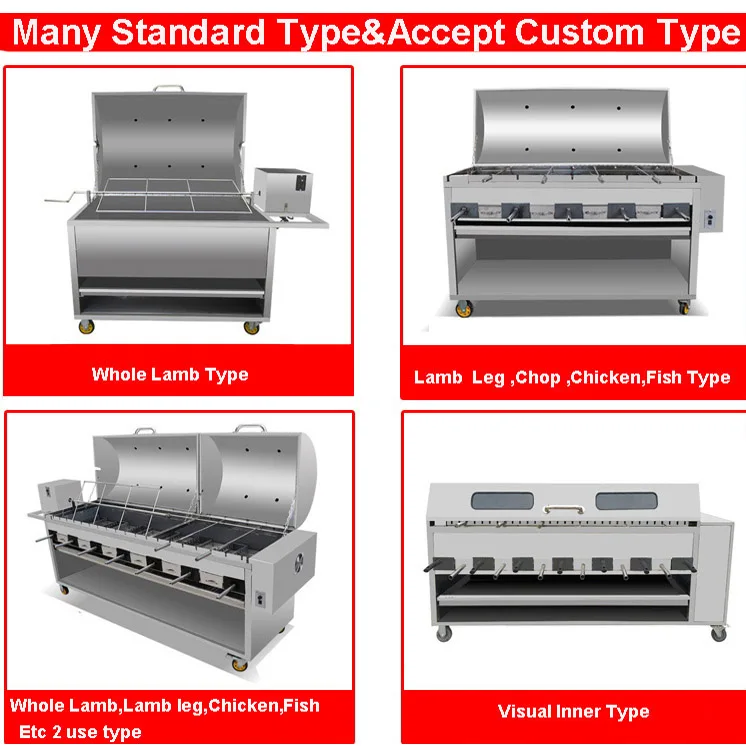 Heavy Duty Romania BBQ charcoal stainless steel turkish bbq grill pig bbq grill