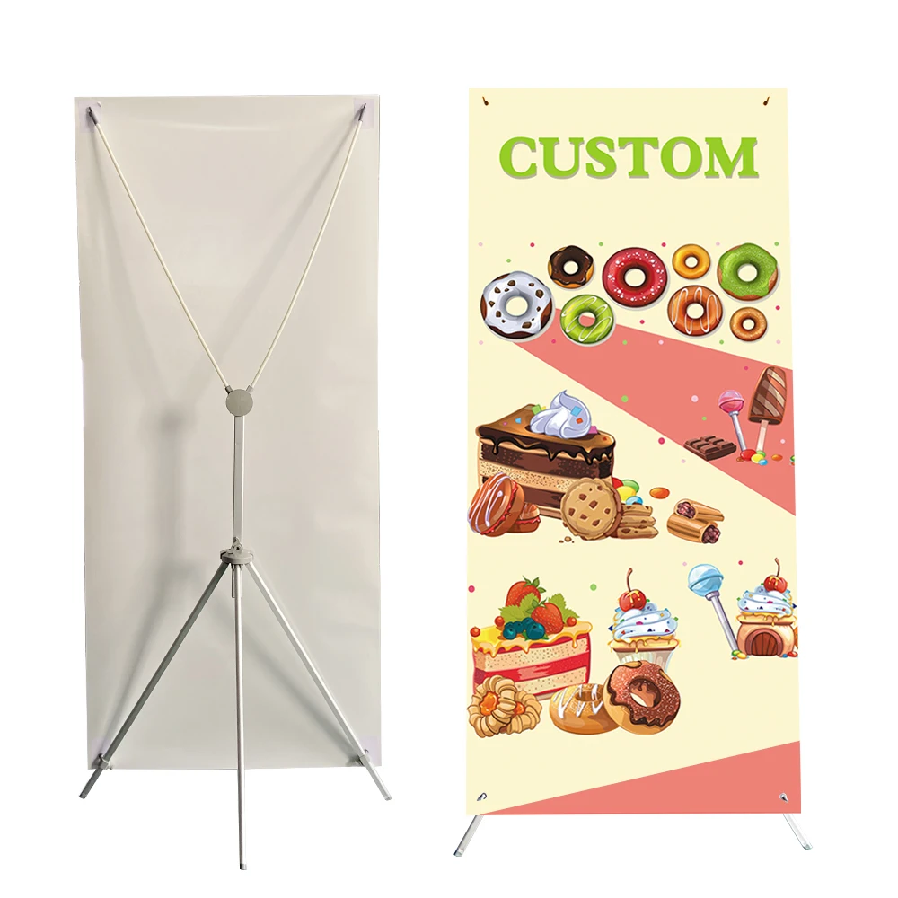 Manufacturers direct sales Indoor and outdoor publicity custom digital printing advertising X display stand