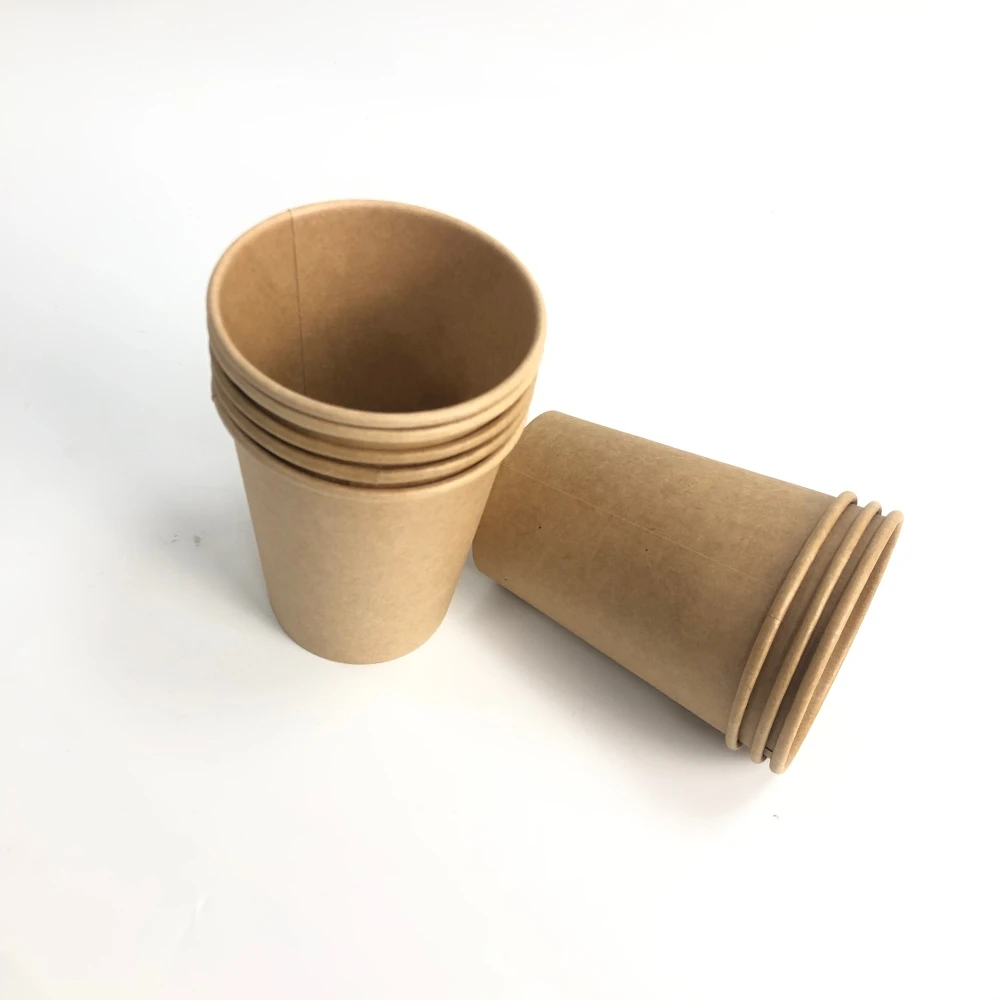 Hot Sale Custom Disposable fan double well eco friendly biodegradable paper cups