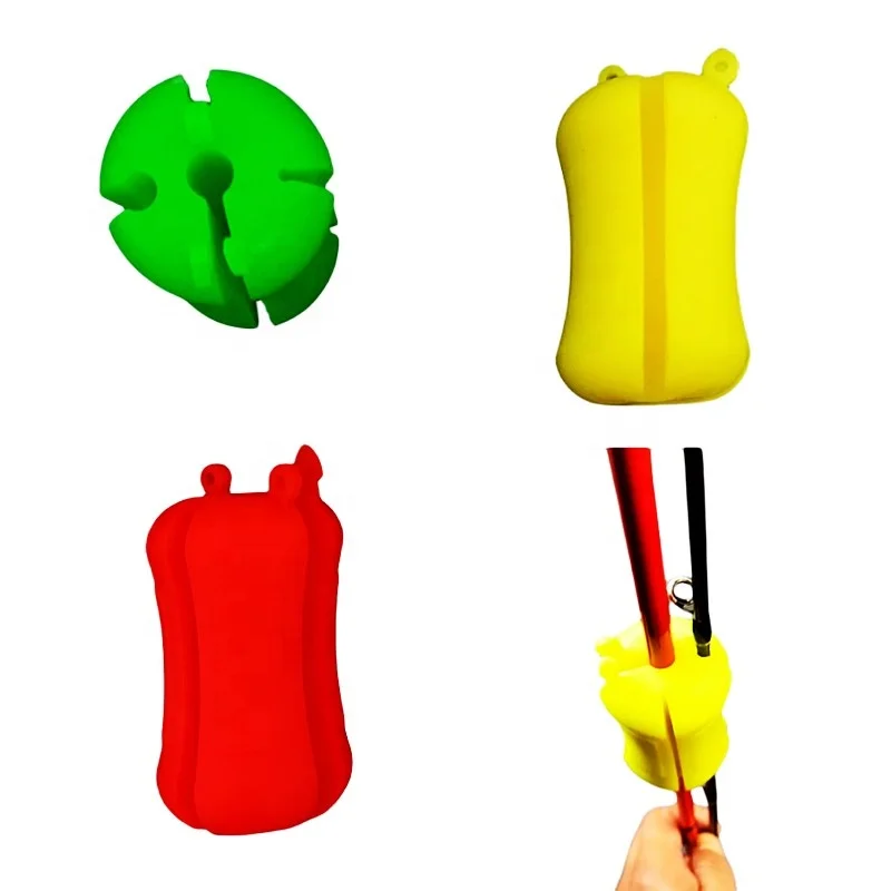 Yousya Portable Silicone Boat Fishing Rod Holder  Organizer Ball Flexible pole fixed Universal Casting Lure