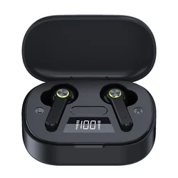 Oem светодиодные аккумуляторные наушники TWS Bluetooth беспроводные гарнитуры 3D стерео звук наушники гарнитура с длительным временем работы в режиме ожидания