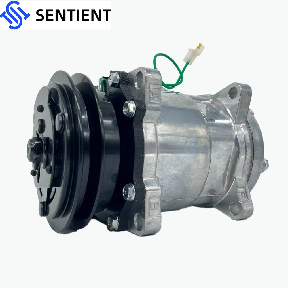 5H14 12V A1 A/C compressor is suitable for Delong F2000 JAC Isuzu Potable air compressor air conditioning compressor