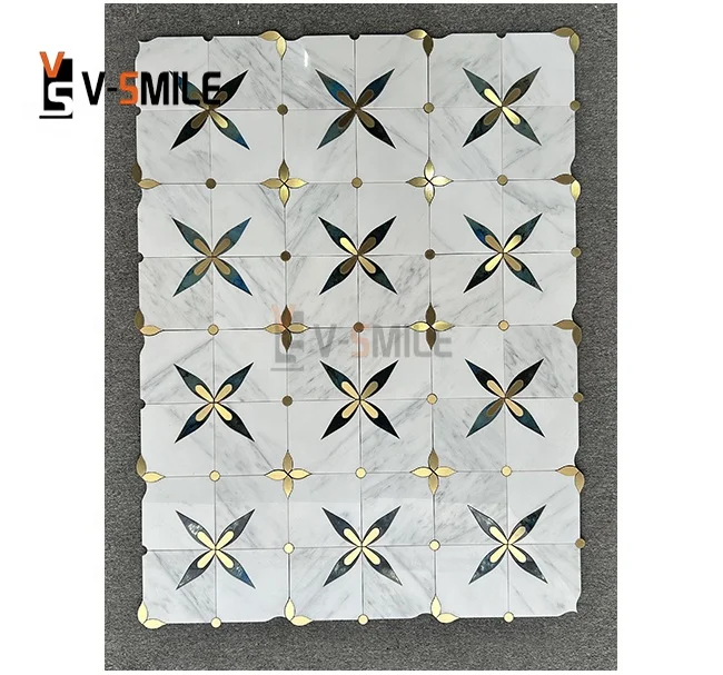 Factory Delivery Good Price Marble Mosaic Indoor Floor Tile Mosaic Tile For Home Decoration
