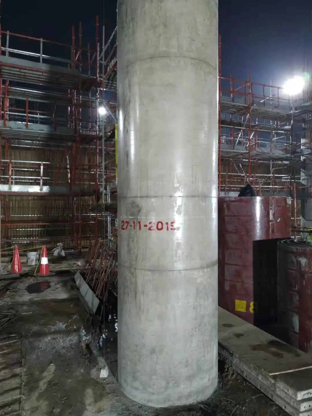 
Square Circle Formwork Round Formwork Circular Concrete Column Building Formwork made by wood for Construction 