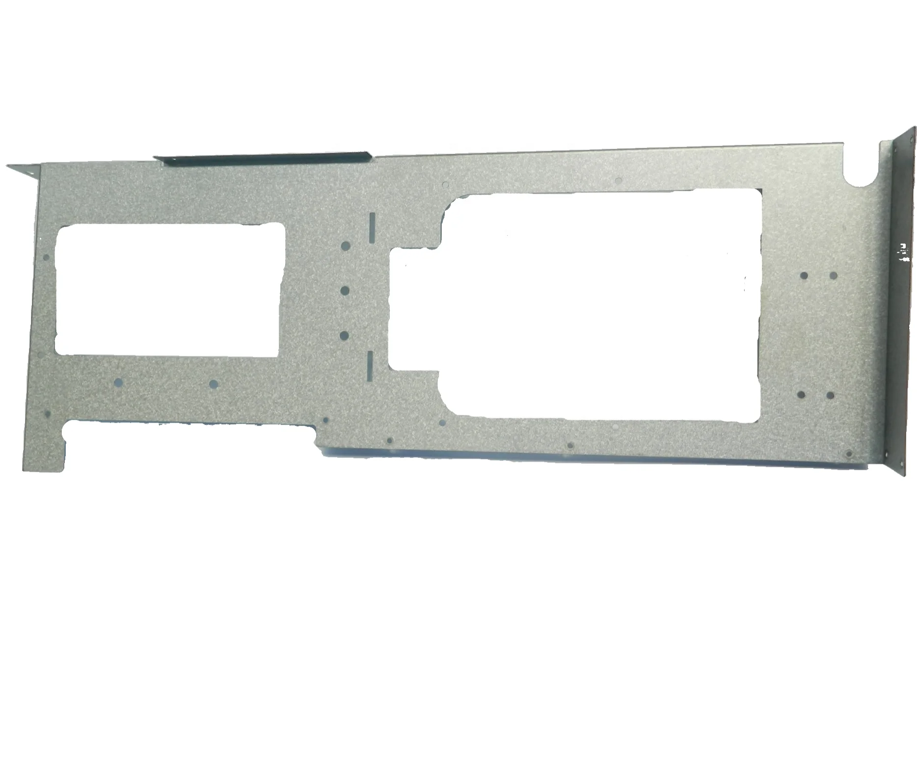 Cold stamping bending riveting distribution box main mounting plate parts sheet metal fabrication