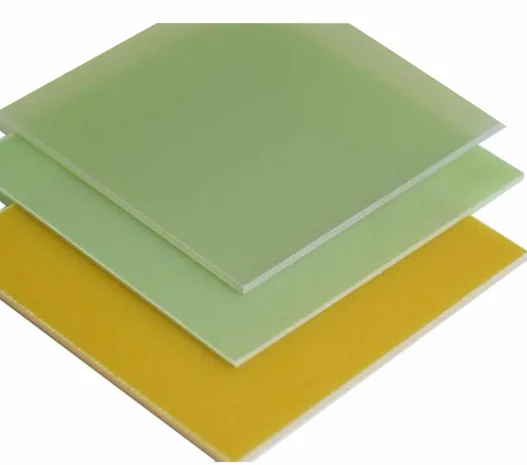 High Temperature Resistant Green/Yellow Fr4/G10/G11/3240 Fiberglass Sheet