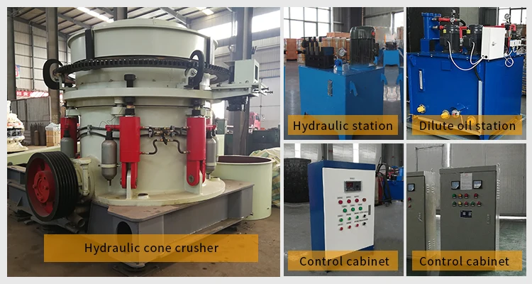 HPC hydraulic cone crushing machine, Gold iron ore rock Hard stone cone crusher, Aggregate gravel stone Cone crusher price