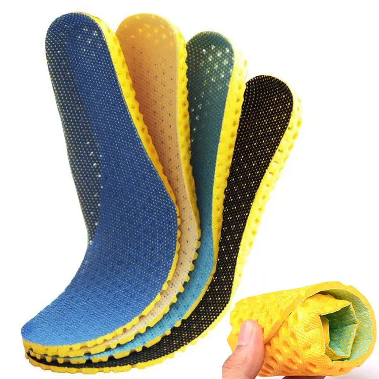 Unisex Foam Memory Breathable Comfort&Sport Shoe Insole Soft U Cup Shock Absorbing plantar fasciitis Insole For Men