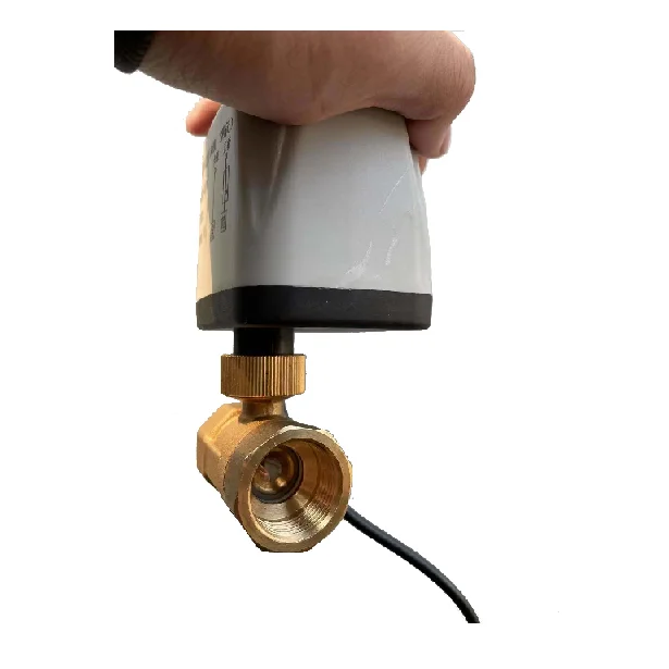 Двухпроводной латунный нормально закрытый шаровой кран с