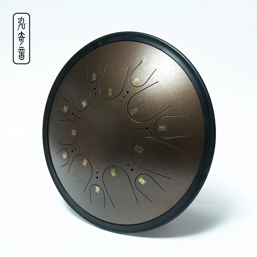 Hangdrum Heal Vevor Steel 14 Key Note Inch Tongue Drum