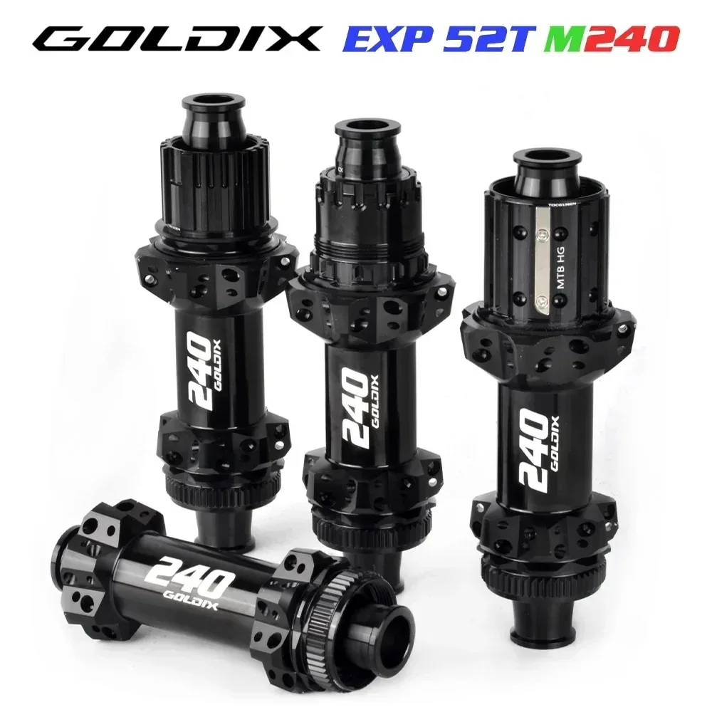 GOLDIX M240 BOOST Straight Pull Center lock Mountain Bike hub MTB Bike Brake EXP52T Ratchet bike accessory