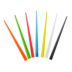 500 Pcs Colorful Plastic Prism Cocktail Picks Wholesale