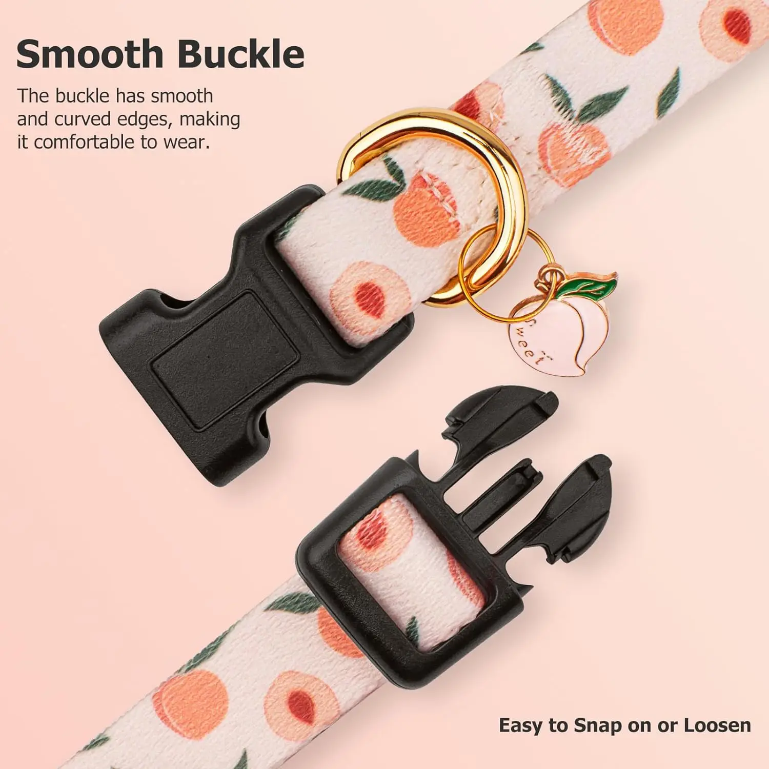 HT Customized Durable and Adjustable Fashionable Pet Dog and Cat Collar Polyester Print Sublimated Non Fading Dog Collar