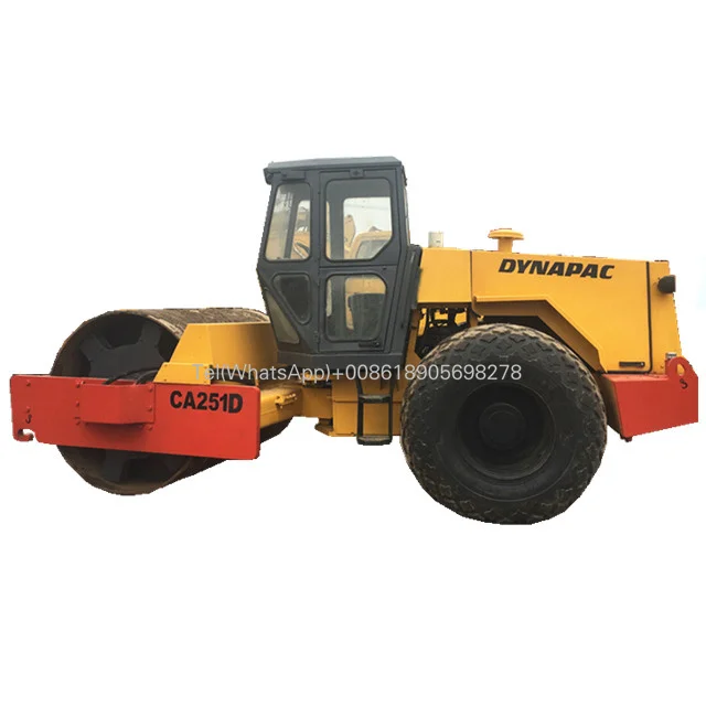 Used Dynapac CA251 Vibratory Compactor Road Roller For Sale