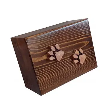 
2021 Pet cremation furnace fancy wood cute box 