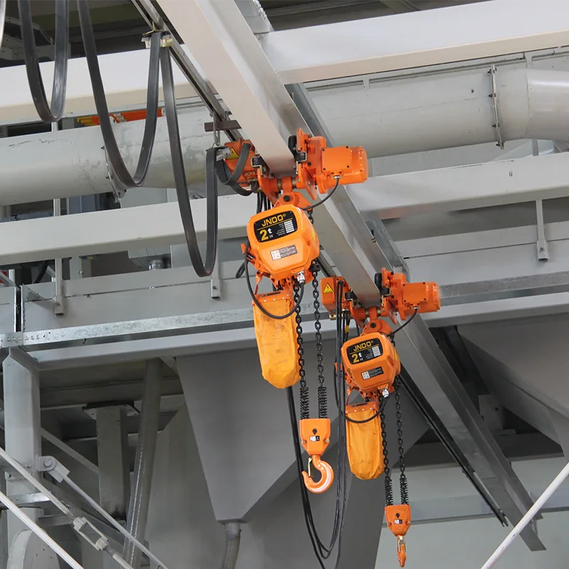 Outdoor Electric Chain Hoist Price 500kg 1000kg Multifunctional Wire Rope 1 Ton 5 2 Tons Small