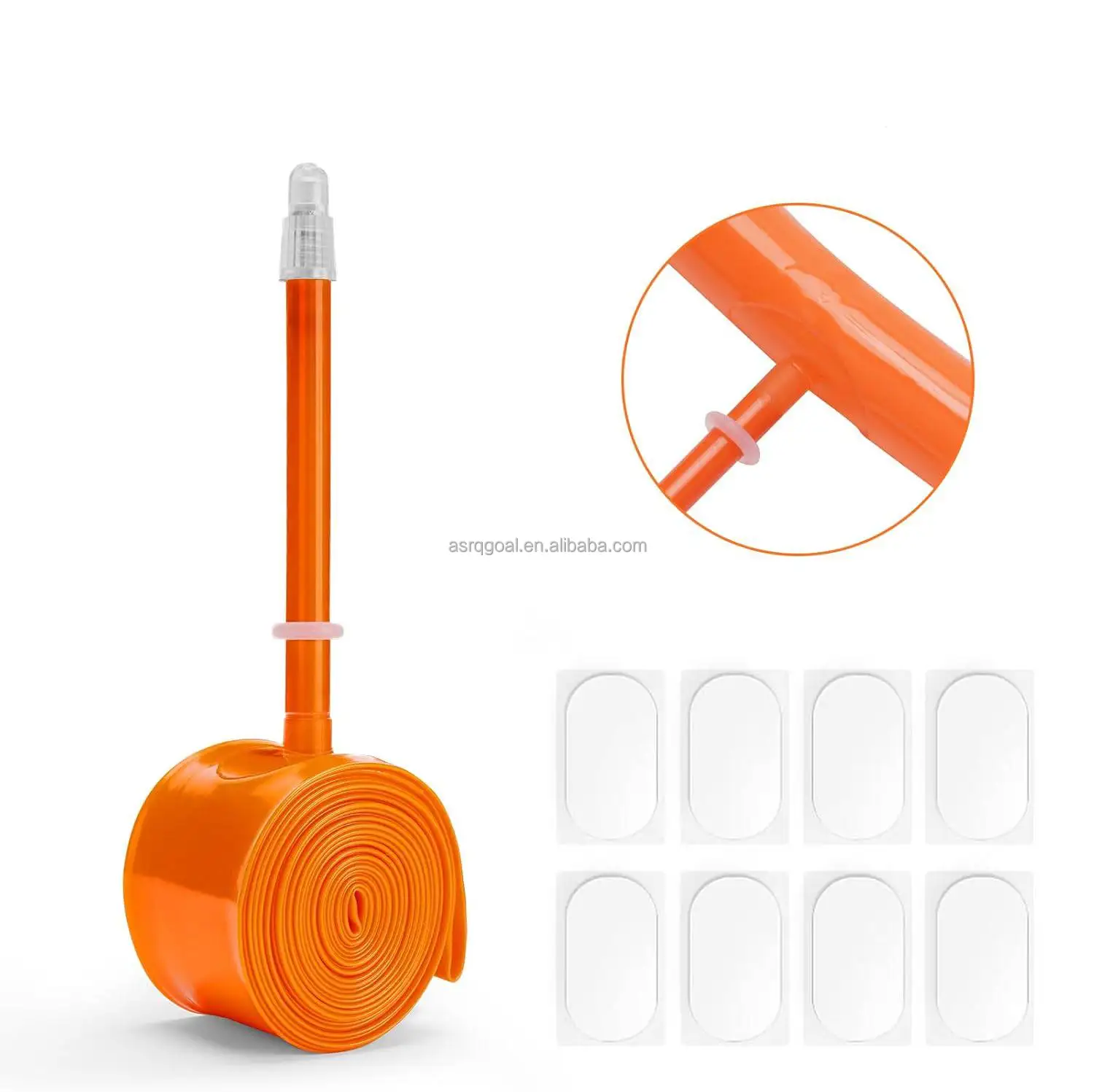 Good selling custom logo 700*25c thorn resistance tpu inner tube 45mm 65mm 80mm valve for mountain bike tire