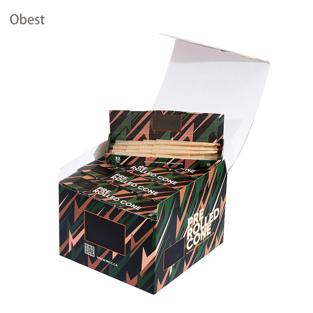 100% GMO free and 100% gluten free Rolling Paper Cones