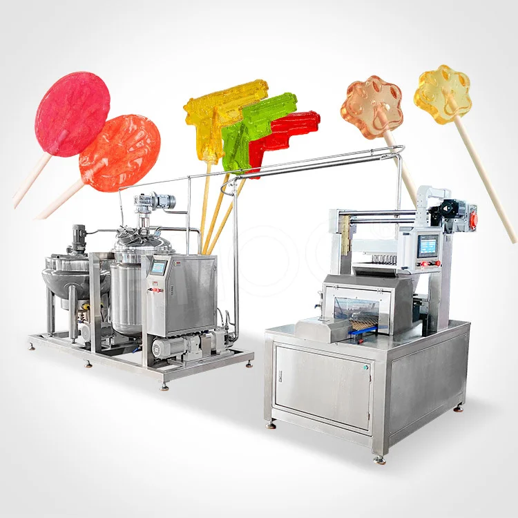HNOC Flat Lollipop Make Form Molding Production Line Lollipop Machine Price