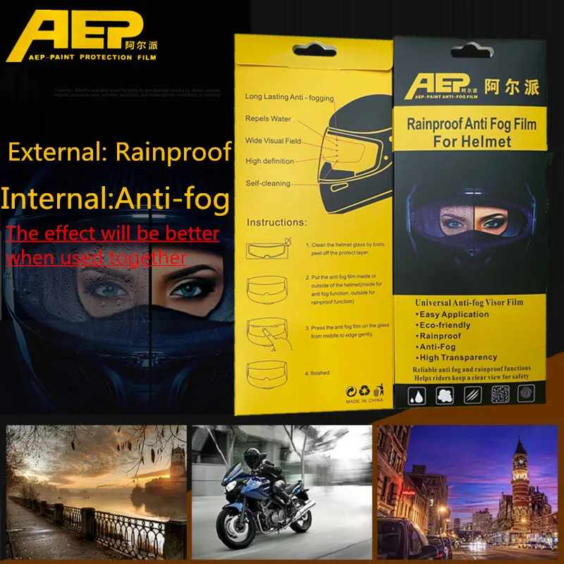  AEP 23 5 см * 7 высокая прозрачная непромокаемая противотуманная пленка пластырь для мотоциклетного шлема на все лицо универсальное K3 K4 AX8 LS2 шлемов