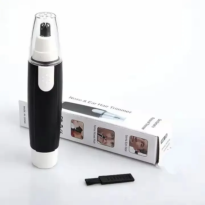 Electric Nose Hair Clipper Rechargeable Multi Kinetic Shaving Two in One Unisex Fully Automatic Washable Shaving Nose Trimmer