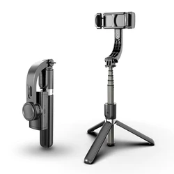 L08 Hot Sale Gimbal Stabilizer Tripod Selfie Stick 360 Rotation Handheld Anti-Shake Selfie Video Stabilizer