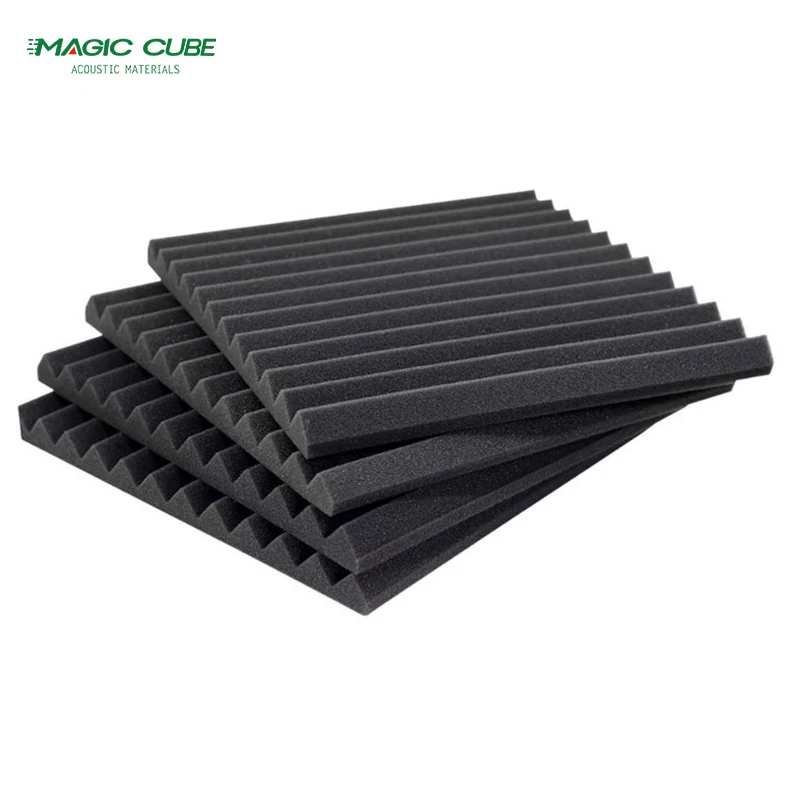 Wholesale blue thick soundproof acoustic foam noise reduction panels