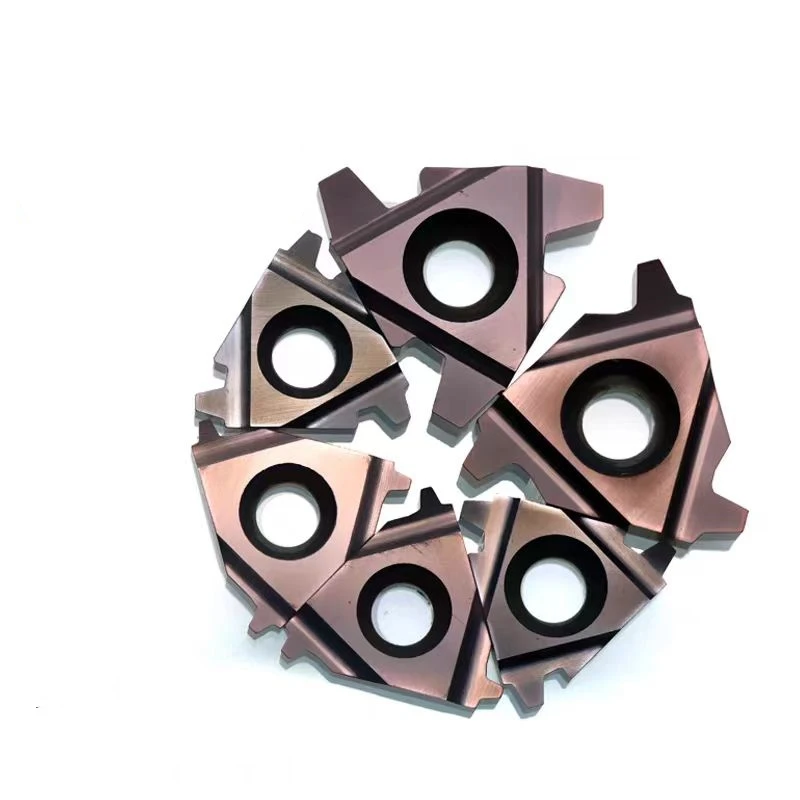 CNC 30 degree trapezoidal thread blade 22IR/16ER 4TR stainless steel universal T-type tooth insert