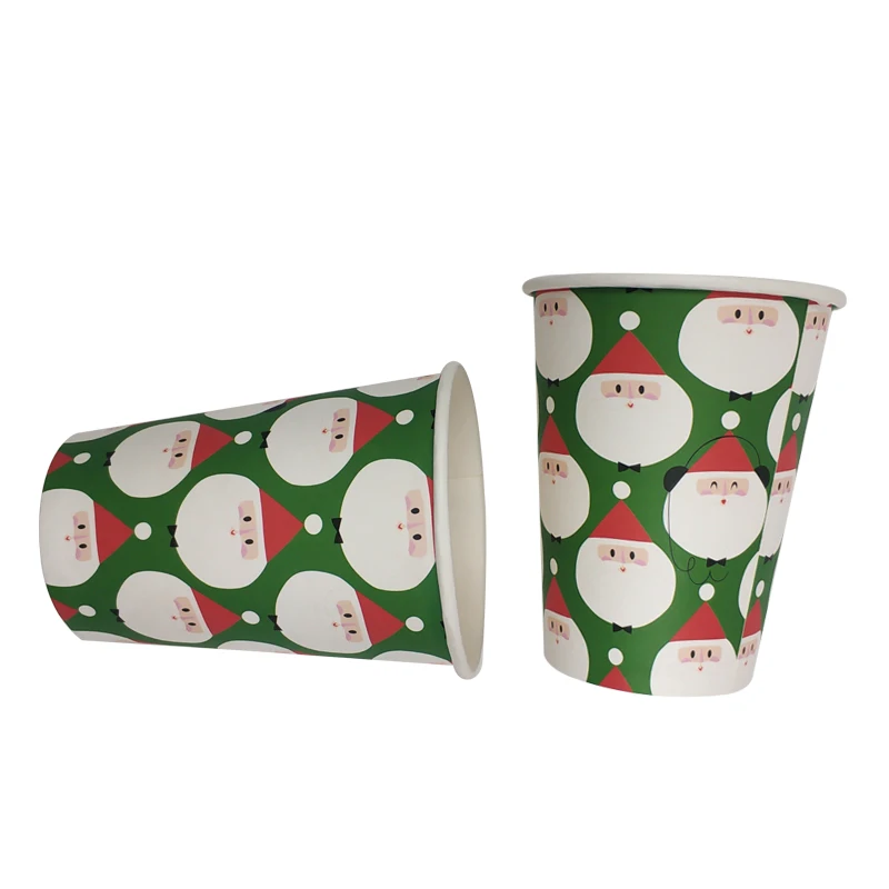 
Cartoon Printing Single Wall 7oz 8oz 9oz 16oz Disposable Eco Coffee Paper Cups 