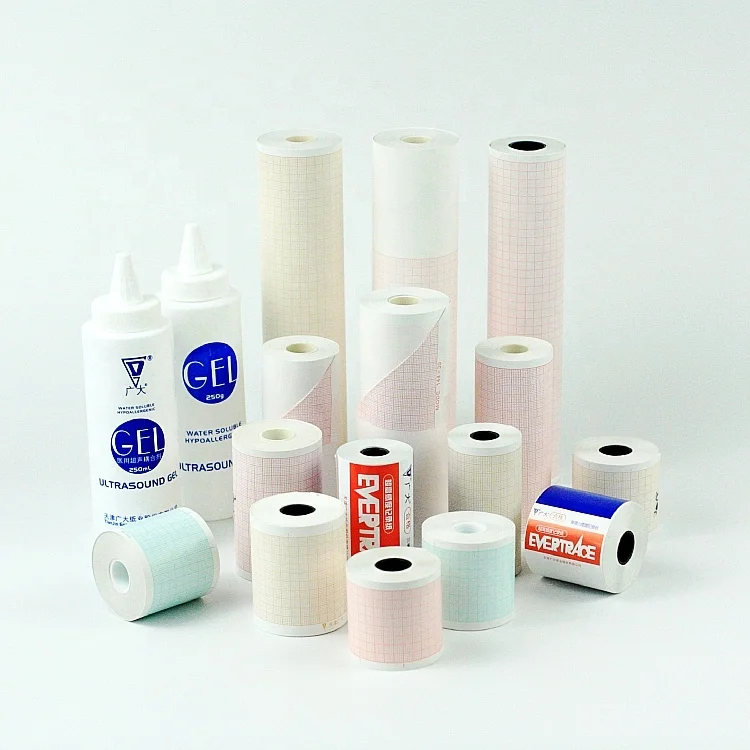 Nihon Kohden Fukuda 3 channel 63mm direct medical ecg thermal paper roll