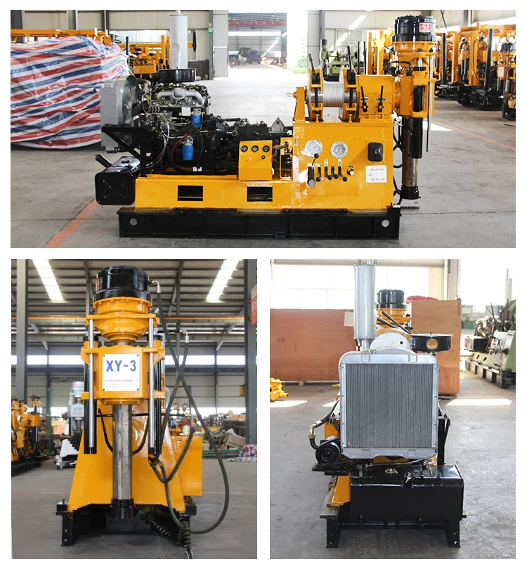Portable Mining Geotechnical Investigation Drilling Rig with SPT Soil and Rocks Sampler