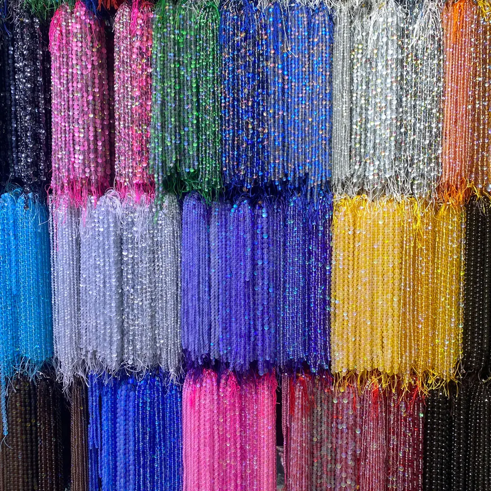 Factory Price  4/6/8/10mm Crystal Healing Gemstone Beads, Various Round Loose Natural Stone Beads For Jewelry Making