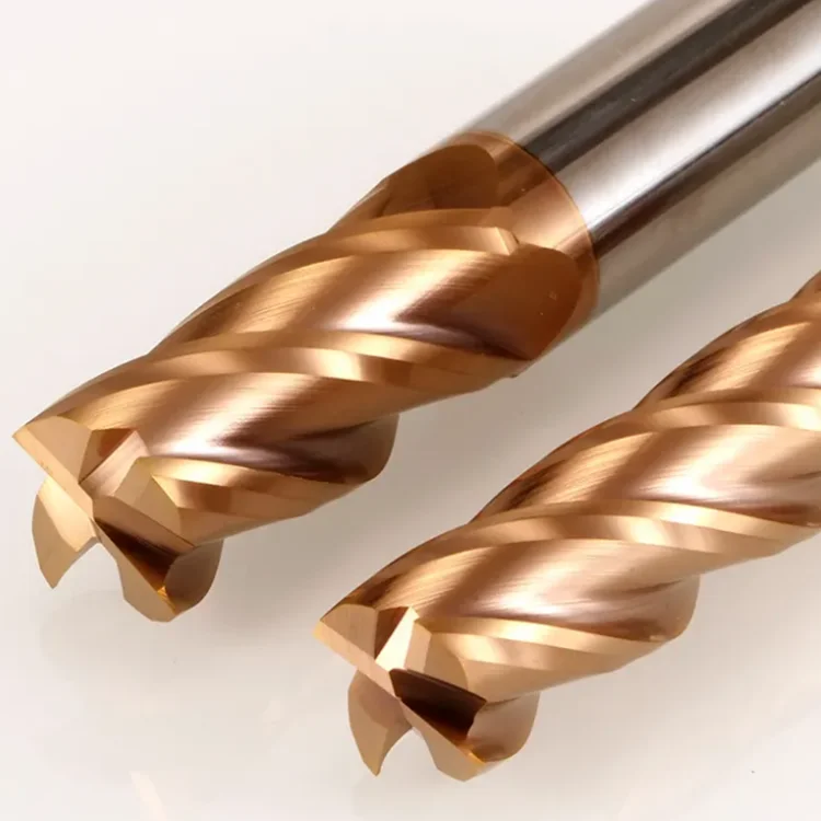 BKEA 3MM HRC 58 4 flute square end mill standard length Tungsten Carbide Cutter Milling
