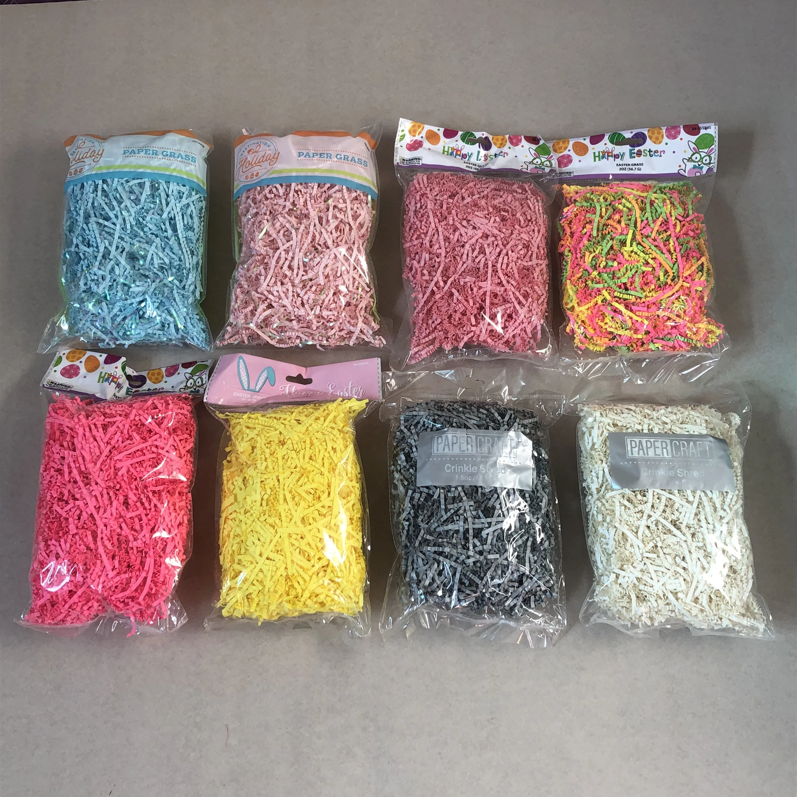 
2020 new easter paper grass for big stores 