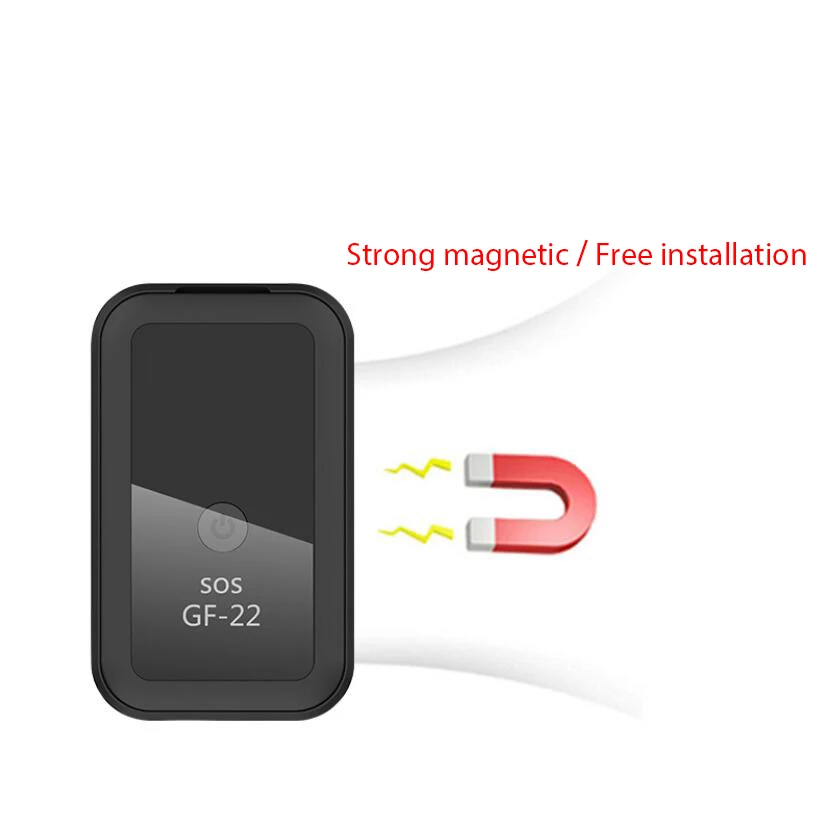GF22 устройство GPS-трекера Мини GSM gprs Сигнализация в реальном времени автомобильный мини GPS-трекер магнитный