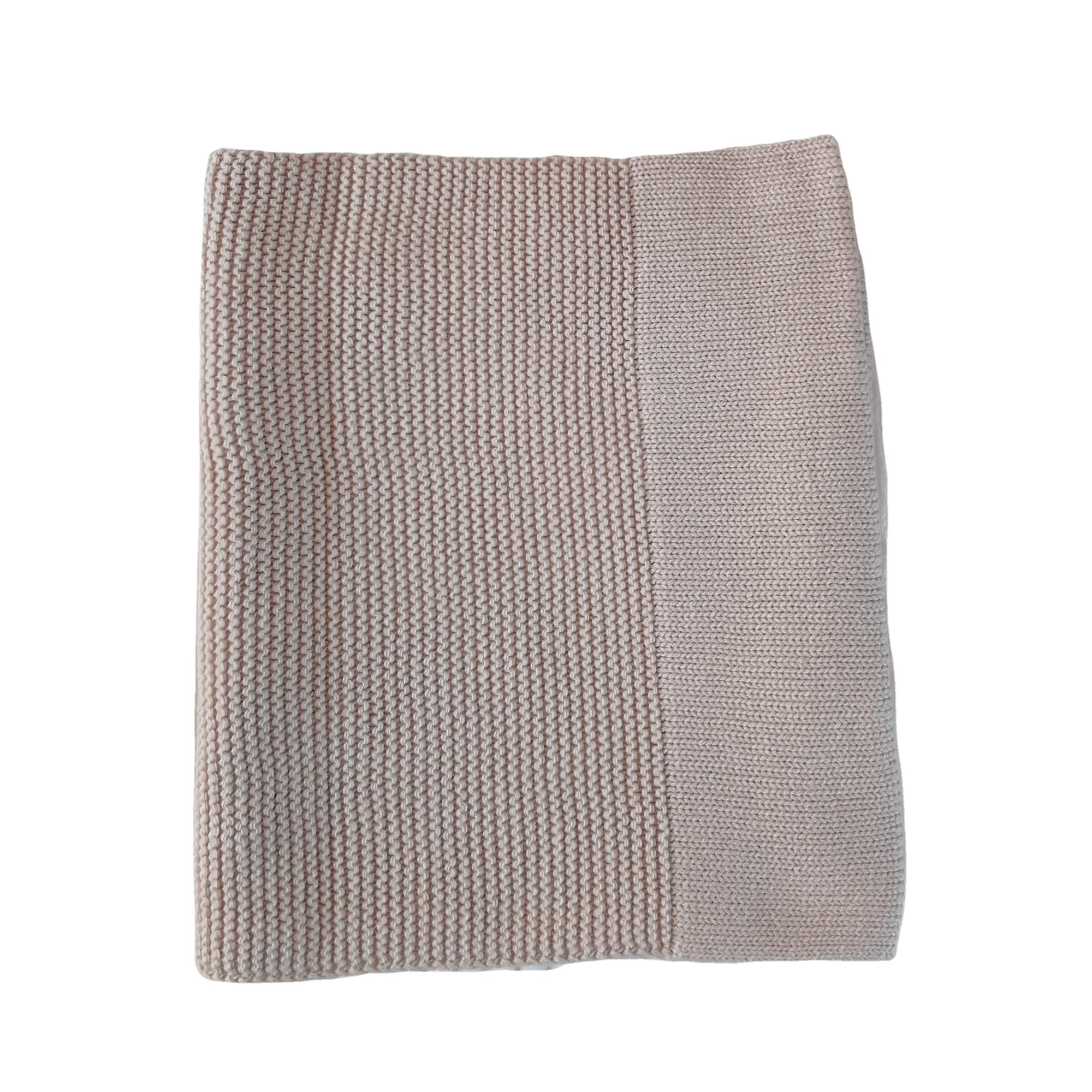 Custom Name Newborn Cot Bedding Blanket Broadside Baby Crochet Knitted Blanket Personalize Embroidery